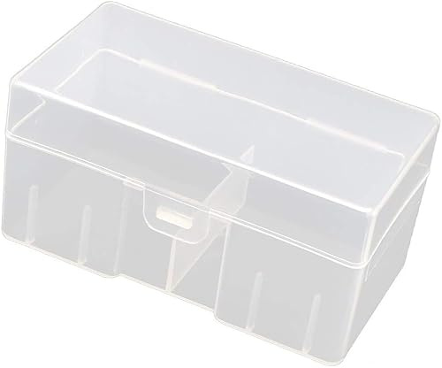 RUIAN 12 x 9V Batteries Organizer Protective Container Hard Plastic Large Battery Storage Box Holder