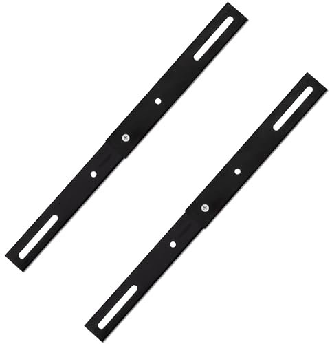 Burg-Wachter Verstellbare Halterung für Briefkasten, Tor und Geländer, Schwarz