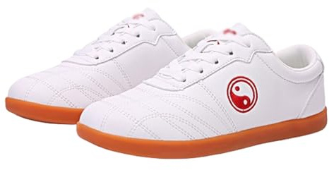 Scarpe Sportive Taekwondo,Kung Fu Taichi Sneaker,Traspiranti Sneaker Leggere,Sportive Palestra Arti Marziali Antiscivolo,Comode Kung Fu Tai Chi Scarpe da Corsa per Uomo Donna Adolescenti