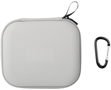 CERFFOOL Bolsa para DJI Neo Bolsa de almacenamiento portátil Maleta rígida Bolsa de transporte Maletín de transporte Accesorios para drones, gris, Formal