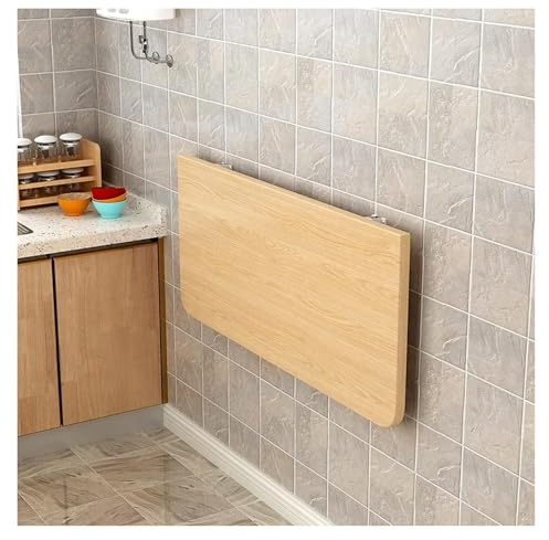 Faltbarer Wandtisch Frühstücksbartisch Kompakter Platzsparender Esstisch Ausziehbarer Küchen-Arbeitstisch Ideal für kleine Flächen Vielseitiger Klapp-Wandtisch