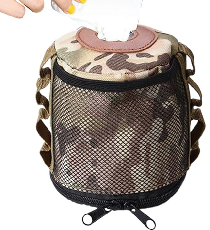 Patronväska, 2 delar, bärväska, grilltyg, oxfordtyg, brännbara förvaringspåsar med handtag lätt och lätt att bära för camping, vandring, picknick, fiske, utomhusaktiviteter