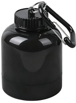 HUVZOR 100ml Mini Dispensador de Proteína en Polvo Proteinas Gimnasio Embudo de Proteína en Polvo con Mosquetón Adecuado para Proteína Portátil para El Gym Fitness