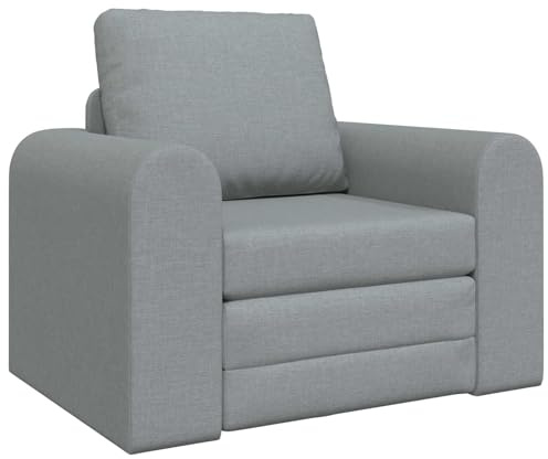 vidaXL Fällsoffa säng Ljusgrå 98 x 71 x 83 cm tyg, Brandmotståndsapplikationer i byggsystemet, förbättrar säkerhet, effektivitet och prestanda i byggmaterial 2023