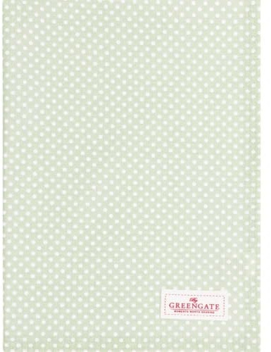 GreenGate Dotty Geschirrtuch Pale Green 70x50cm