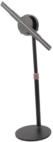 Bewinner Ventola Olografica 3D, Display Ultra HD da 256 LED Proiettore Ologramma Controllato da APP WiFi per Negozi Centri Commerciali Bar Palchi 11 Pollici (Spina europea)