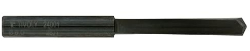 Foret TIVOLY métaux carbure monobloc destructeur de verrous Ø 6 mm L 67 mm - 82400110001