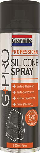 Granville G+PRO Professional 1088 Car Home Multi Purpose Water Repellent Anti Corrosive Non Staining Clear Silicone Spray Lubricant **Made In UK**