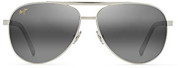 MAUI JIM SEACLIFF grey seacliff silver Sunglasses Unisex Standard, Standard, Unica
