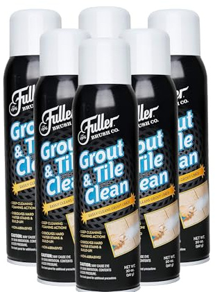 Fuller Brush Grout and Tile Clean - Multipurpose Easy-to-Use, Heavy-Duty Cleaning Spray Perfect for Build Up Dirt in The Shower Tub, Bathroom and Kitchen Tiled Floor Sink and Wall (Pack of 6)