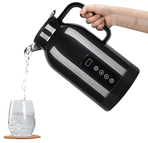 2 Bouilloire portable pour voiture | Coupe chauffante pour voiture résistante à la chaleur,1150ml 12V/24V Tasse de voiture électrique Contrôle de la température de l'écran tactile à forte