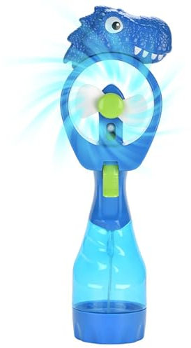 Wassernebelventilator, Dinosaurier-Design, Handventilator mit Nebel, Handventilator, Wassernebelventilator, tragbarer Handventilator mit Nebel, kühlender Sprühventilator für den Außenbereich