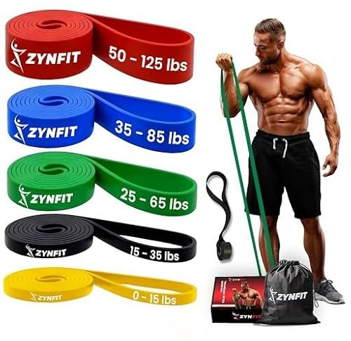 Bandes de résistance pour l'entraînement, bandes d'assistance à la traction, bandes d'exercice pour homme et femme, bande de résistance pour homme, bandes élastiques de traction pour la mobilité,