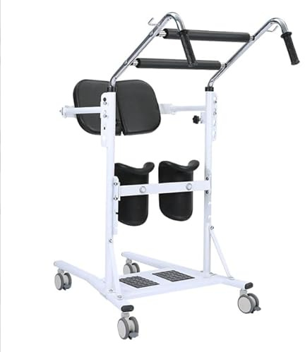 Transfer Chair - Mobility Aids for Home, Stand Assist Lift, Patient Transport Unit, Safe Sit, Standing Aid for Easy Patient Transfers and Support