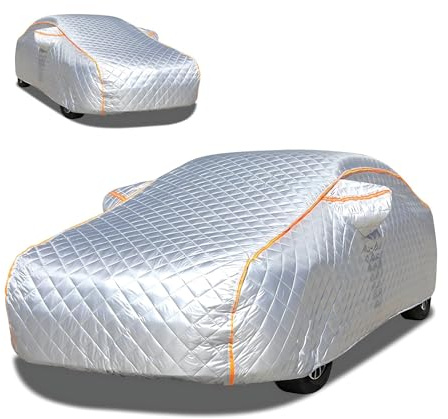 Autogarage Abdeckung Winter Für Mitsubishi ASX 2010-2024, Auto Abdeckplane,Autoabdeckung Vollgarage, Autogarage Abdeckung Hagelschutz, Atmungsaktiv, Regen Sonne Staub Schutz-tjk1406