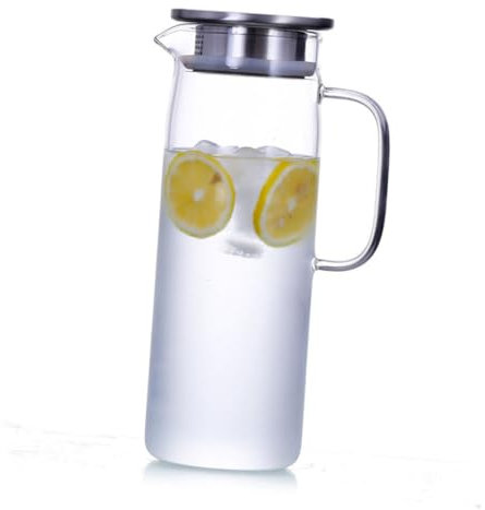 Mikinona 1 Pz Bollitore Di Di Grandi Dimensioni Brocche Capacità Brocca Chiaro Freddo Succo Bollitore Per Acqua Fredda Contenitore D'acqua Fredda