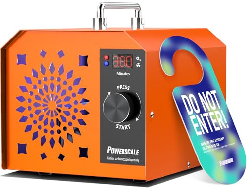PowerScale OZB3 Gewerblicher Ozongenerator 250.000 mg/h – Industrielles Ozon Luftreiniger Gerät zur Geruchsbeseitigung, Desinfektion & Sterilisation für große Räume & Büros