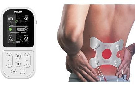 TensCare Unipro + Électrode Dos – Appareil TENS Professionnel pour Douleurs Chroniques au Dos