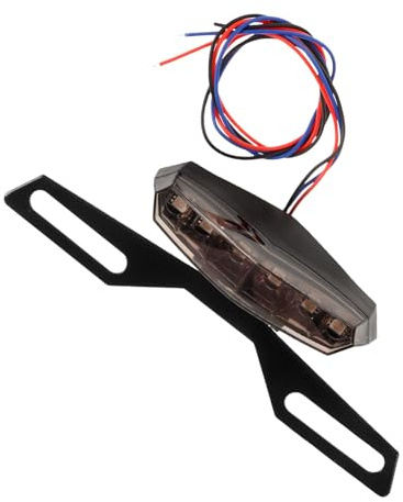 STOBAZA Luces Traseras de Motocicleta Luz de Freno Luces de Marcha de Motocicleta para Uso Nocturno Luz Trasera