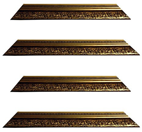 Neumann Bilderrahmen Barockrahmen Gold fein verziert 469 ORO, Zuschnitt, 50x70 cm