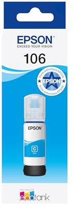 Epson EcoTank 106 Original Tintenflasche, Cyan