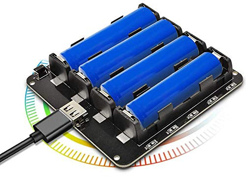 diymore Battery Shield V9 5V/3A 3V/1A Erweiterungskarte mit Micro-USB Typ C kompatibel für ESP32 WLAN