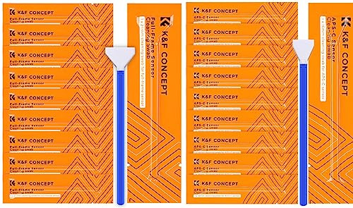 Minadax 10x 24mm Vollformat und 10x APS-C Sensor Reinigung Mikrofaser Swabs