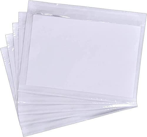 Pakomat Lieferscheintaschen Dokumenttaschen DIN C5 für A5 transparent selbstklebend (250)