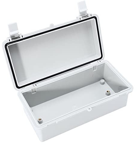 GARVALON Wasserdichte Abs Außenanschlussdose Elektrische Projektbox Wetterschutzdose Für Outdoor Mit Dichtung Gegen Und Spritzwasser Für Elektronikinstallation