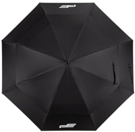 LOVIVER Extragroßer Golfschirm, automatisch öffnender Schirm, Fiberrahmen, leicht, tragbar, doppeltes Dach für Outdoor-Aktivitäten, Damen