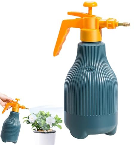 Sprühflasche für Pflanzen, 1,5 l Pflanzennebel, Sprühflasche mit verstellbarer Düse, Drucksprühflasche, feiner Nebel, auslaufsicherer Pflanzensprüher, Sprüher für Hausreinigung, Hof, Garten