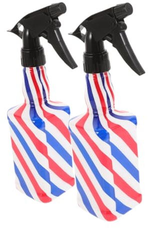MUSISALY 2pcs Manual Hair Mister Spray Bottle Fine Mist Water Sprayer Curly Hair Water Spray Bottle
