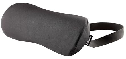 Fellowes Breyta Lumbalkissen - Ergonomische Rückenstütze, Verstellbarer Gurt, kompakt & tragbar, umweltfreundliche Materialien, 5 Jahre Garantie, ideal für Büro & Zuhause