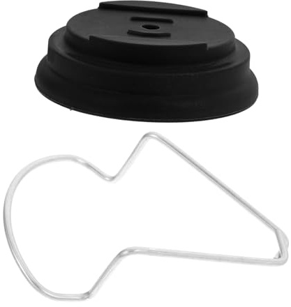 ibasenice Set Dadi e Viti Ricambio per Tagliabordi Cordless 4 Pezzi | Pp e Acciaio, Base Cover Rondella, Dado e Accessori Neri, Montaggio Rapido per Giardino