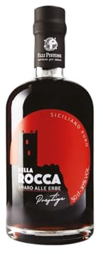 Amaro della Rocca alle Erbe Distilleria Fratelli Pistone - bottiglia da 0,5l