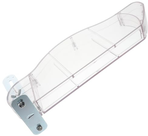 MAGICLULU Accessoires de Protection pour Scie Circulaire à Table Capot Transparent et Fixation pour Aspirateur Adapté au Travail du Bois