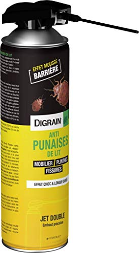 Digrain Anti chinches Aerosoles 500 ml Efecto Choque