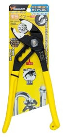 Tsunoda, WP-200SC-S, Soft Resin Jaw Water Pump Pliers, 200mm