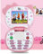Bella Sun (Pink) Hello Kitty Flip Mobile Cell Phone Anime Cartoon Unlocked Children Japanese, K688+