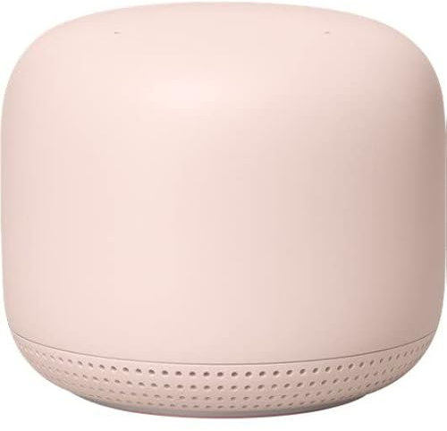 Google Nest WiFi AC2200 (2e génération) Routeur et système Wi-Fi maillé pour point d'accès supplémentaire (point d'accès uniquement – Routeur vendu séparément – Brume (sable)
