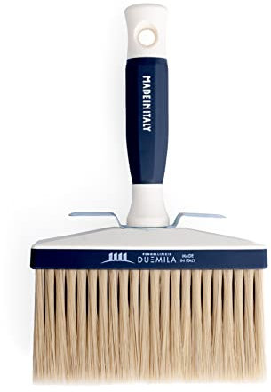 PENNELLIFICIO 2000 | Pennello Plafone, Con Manico in Plastica, Pennello Pittura, per Muri Interni ed Esterni, 5x15 cm - Made in Italy