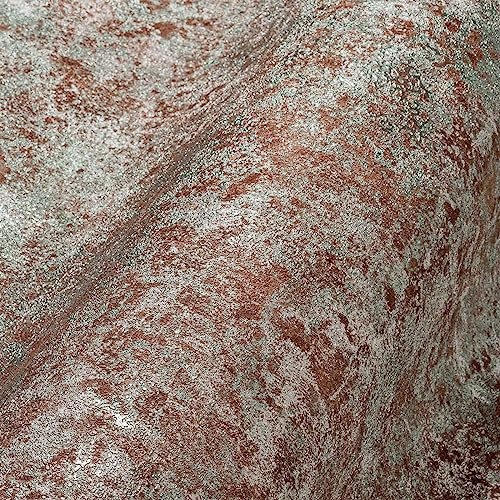 Papier peint métallique marron vert argenté - Livingwalls Metropolitan Stories Travel Styles 391101 - Papier peint non tissé effet métallique - 10,05 m x 0,53 m - Fabriqué en Allemagne