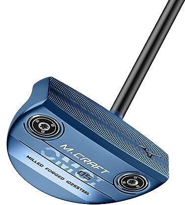 Mizuno Omoi Tipo 05, Mazza da Golf Uomo, DX/Acciaio/Blu, 35 inch Putter