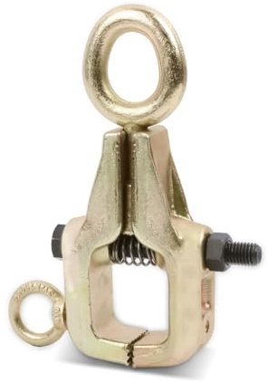PLAYOCCAR 5 Tonnes Pince Traction, 2 Voies Standard Pull Corps Pince Pince Supérieure et Droit, Serrage Automatique pour Charges Lourdes à Serrage Automatique pour Automobile Outil Réparation Véhicule