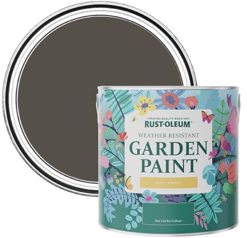 Rust-Oleum Brown Mould-Resistant Garden Paint in Matt Finish - Fallow 2.5L