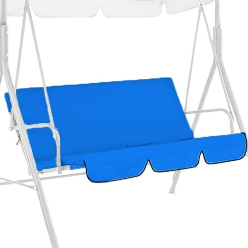 Cojín para Columpio de Jardin,Columpio Repuesto para Columpios Hollywood Funda Repuesto para Asiento Jardín,Tejido Oxford 420D Reemplazo Funda Cojín Asiento Columpio(Size:210D/150x50x10cm,Color:J)
