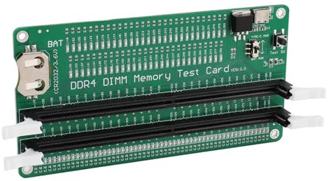 Plyisty DDR4-Speichertester, Desktop-Computer DDR4-Speicher-RAM-Testerkarte mit LED-Anzeigen, für Desktop-Computer DDR4-Speicher