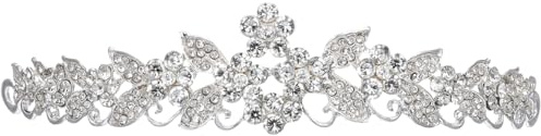 da sposa, accessorio per capelli da sposa, diadema con pettine, decorazione per sposa, adulti, diadema con strass, per adulti, per comunione, accessori per capelli,