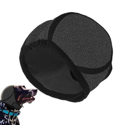 Cuffie antirumore per cani, protezione silenziosa per le orecchie, impermeabili, antiscivolo, regolabili, per toelettatura di animali domestici, bagno, fuochi d'artificio