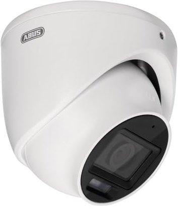 ABUS TVCC52512 - Mini telecamera a cupola analogica, Full HD (2 megapixel), visione notturna (FlexNiteView), resistente al vento e alle intemperie (IP67), installazione Plug & Play, accesso mobile